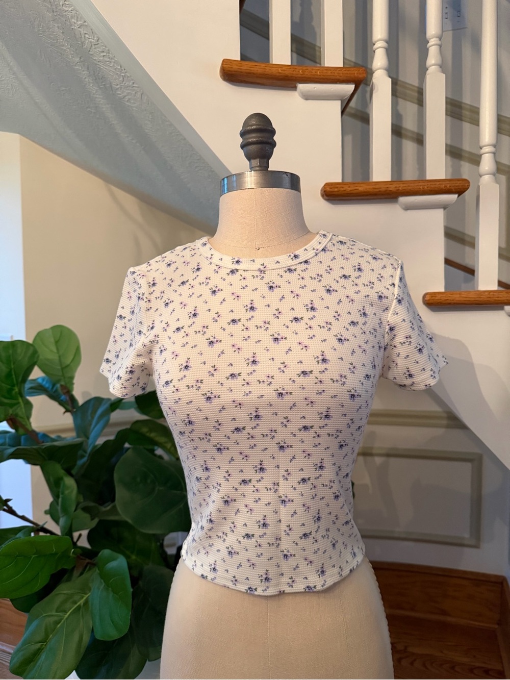 Floral tee